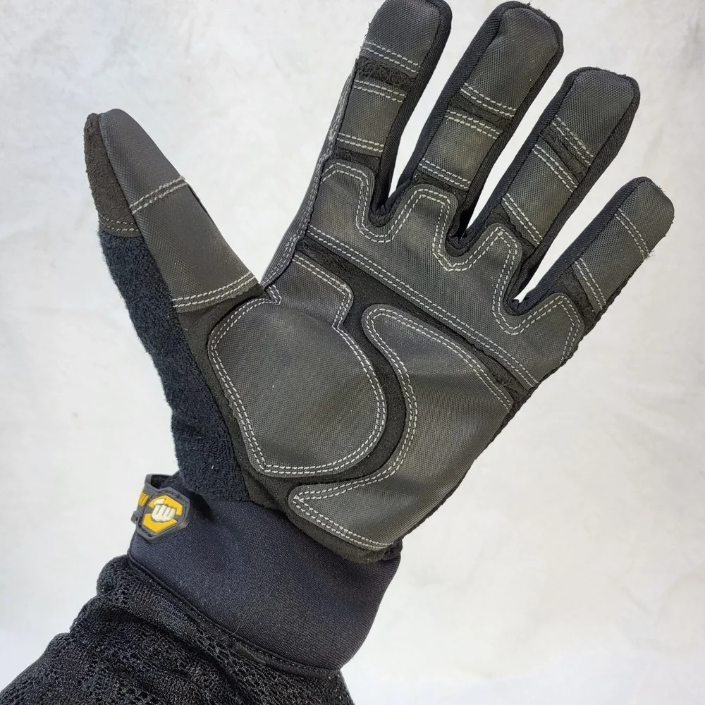 Youngstown Work Glove Waterproof Winter Plus Performance Insulated LG Black Grey